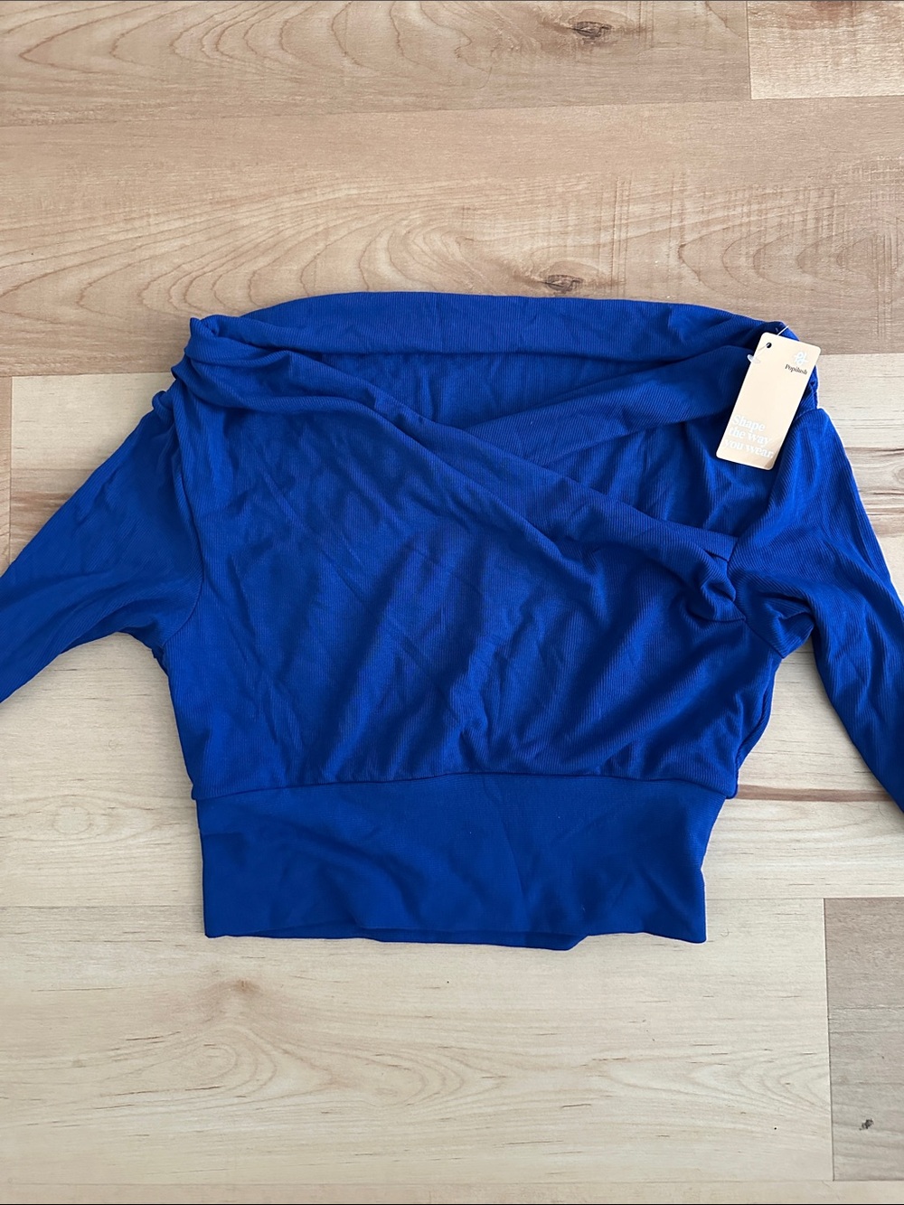Off-Shoulder Cropped Top NWT